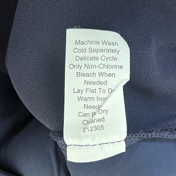 Cabi Womens High Rise Pull On Trouser Pants Size 8 Navy Office Career Mature - Picture 8 of 8